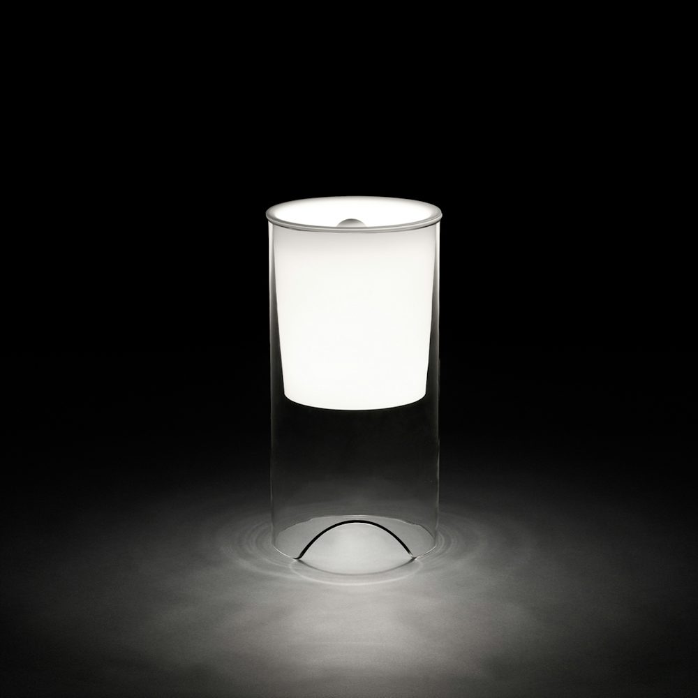 Aoy Glass Table Lamp Achille Castiglioni flos 5
