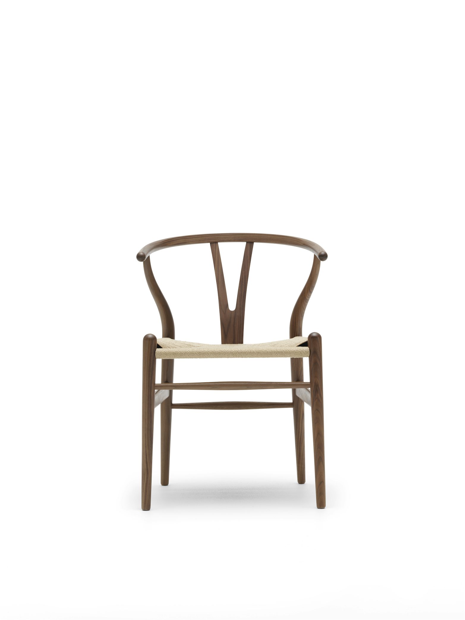 Wishbone Chair Walnut Lacquer Carl Hansen 2