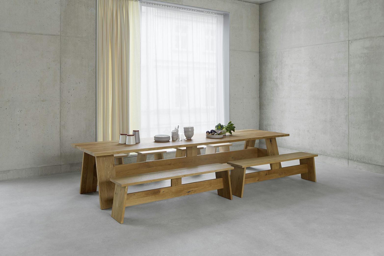 e15 fawley bench with fayland table