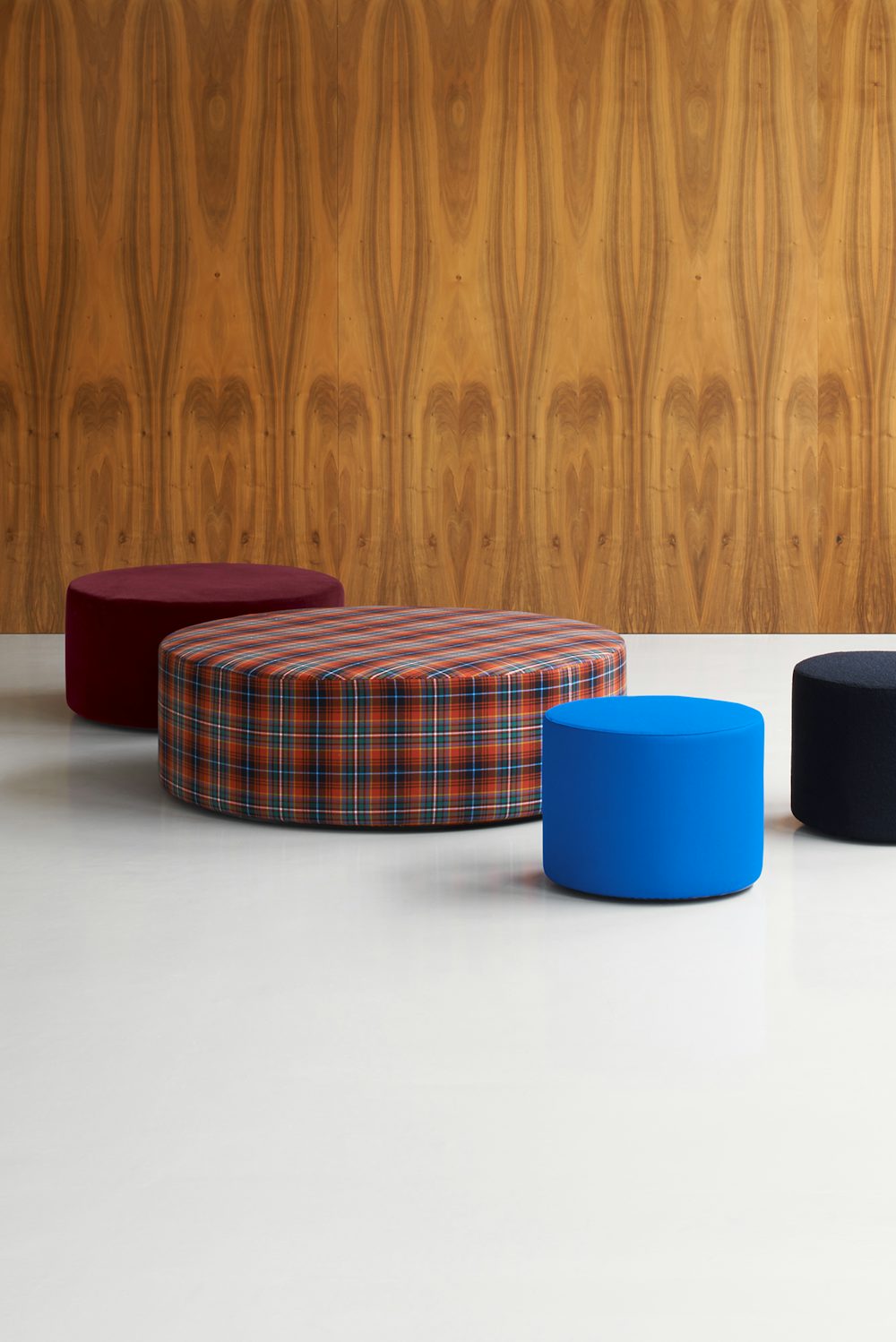 e15 kerman pouf in assorted colors and sizes