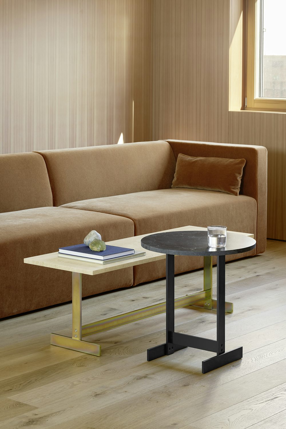 e15 lazlo tables with Kerman sofa