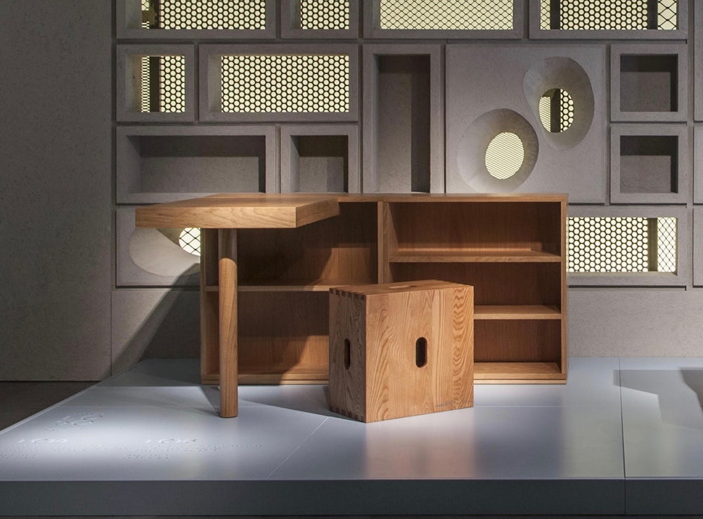 LC16 desk Le Corbusier Cassina 3