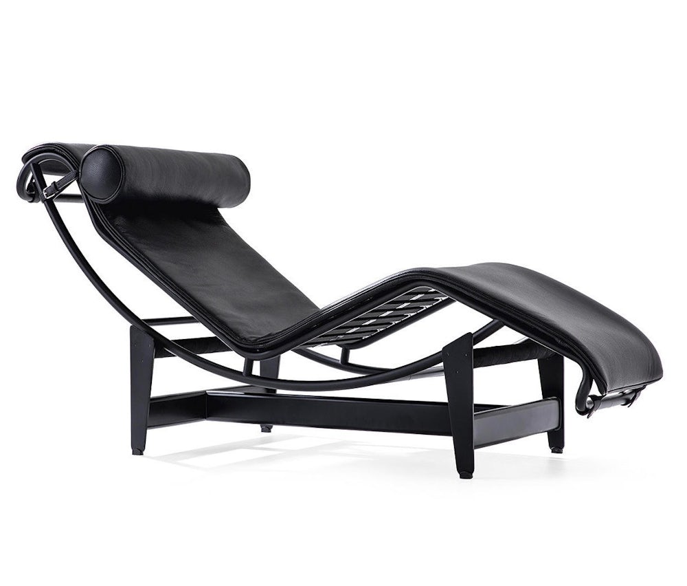 LC4 Noire chaise lounge cassina 4