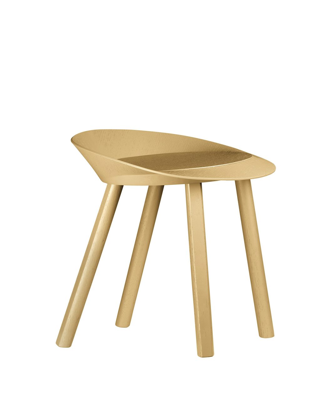 e15 mr collins stool in gold