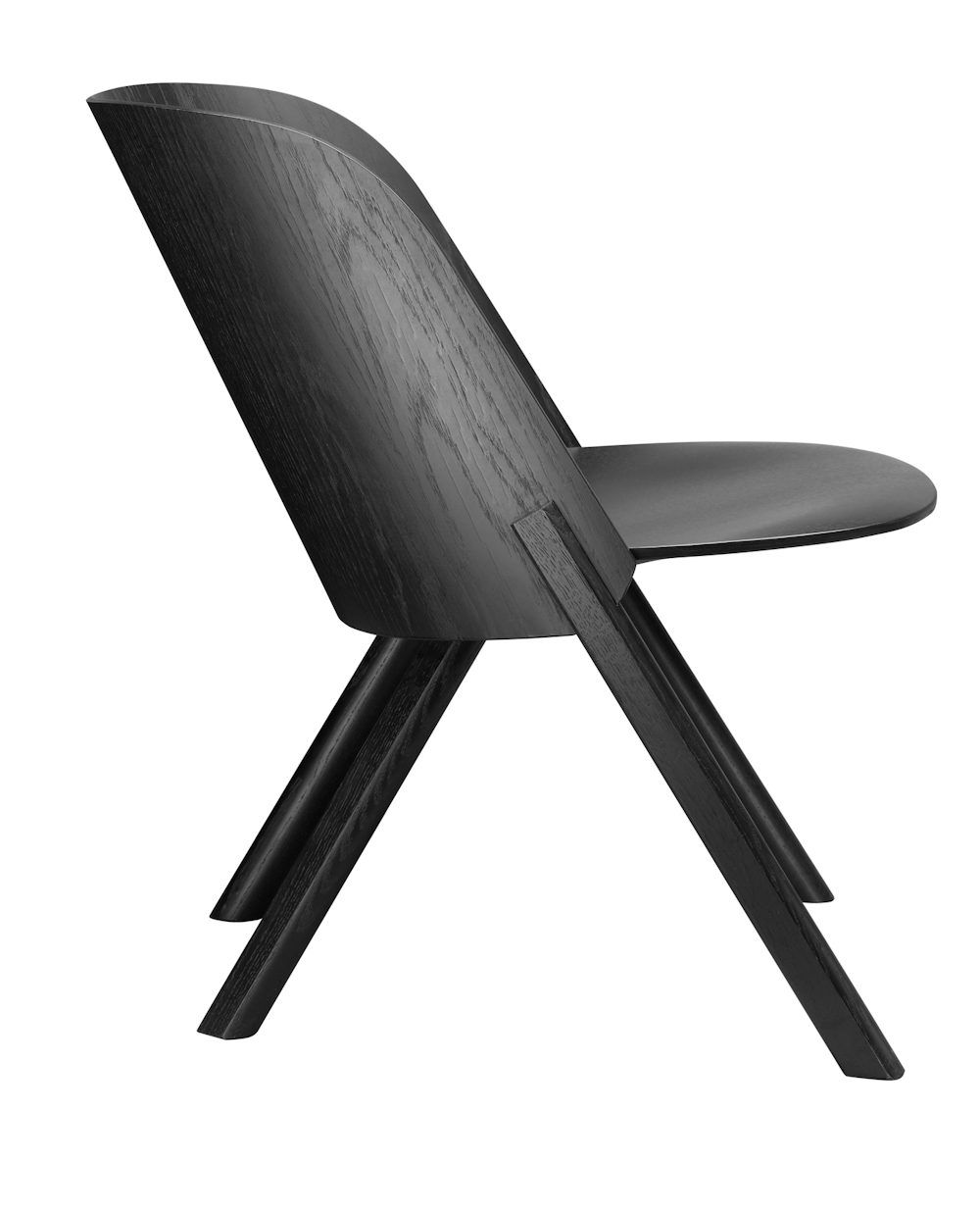 e15 profile of that lounge chair in jet black