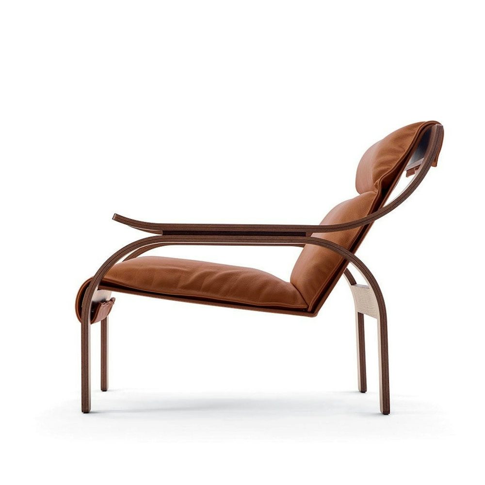 Woodline lounge chair Marco Zanuso Cassina 1