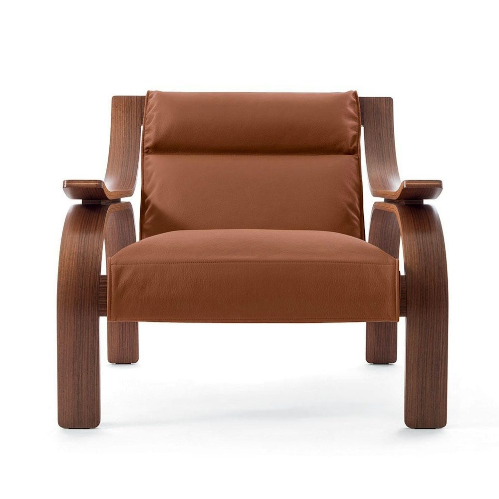 Woodline lounge chair Marco Zanuso Cassina 2